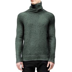 SOLD | Avant Toi Pilled Chunky-Knit Turtleneck Sweater L